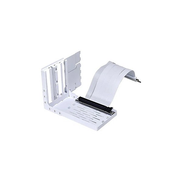 Kit Universal Lian Li VG4-4W para Placa Gráfica Vertical GEN4 - Branco 4 Slots