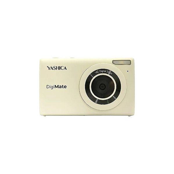 Câmera Retrô Yashica Digimate - Off White