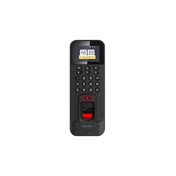 Relógio Marcador Biométrico de Presença Hikvision DS-K1T804AMF - Preto