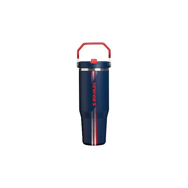 Copo Térmico Stanley Paraguai 2 Flip Straw 2.0 Tumbler - Azul 887ML