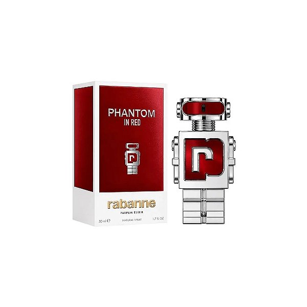 Perfume Paco Rabanne Phantom In Red Elixir Parfum Masculino 50ML