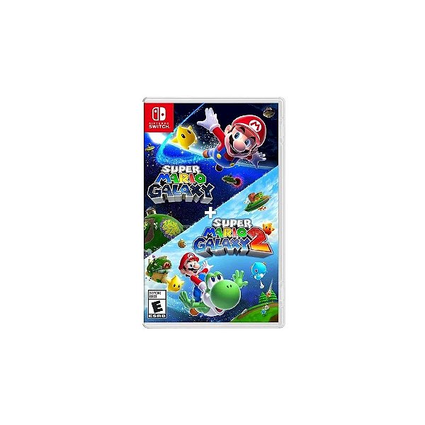 Jogo Super Mario Galaxy e Super Mario Galaxy 2 para Nintendo Switch