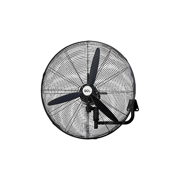 Ventilador de Parede Industrial Gol DVWF30-G 230 W 220V - Preto