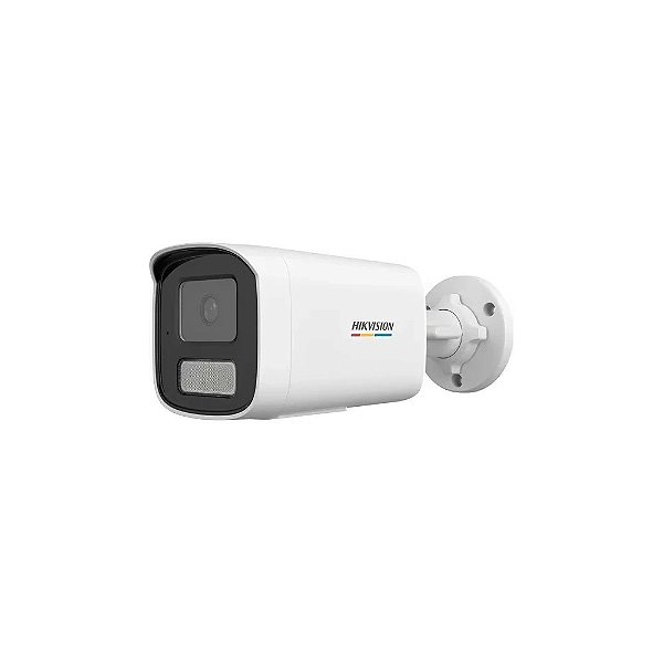 Câmera de Vigilância Bullet Hikvision DS-2CD1T27G2H-Liu Colorvu 2.8MM - Branco/Preto