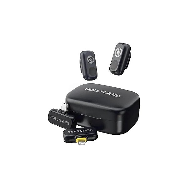 Microfone Sem Fio Hollyland Lark A1 - Preto