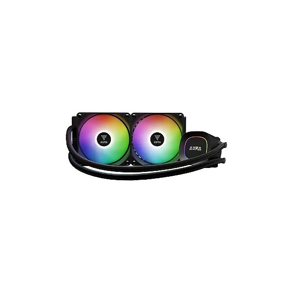 Cooler Líquido Gamdias Aura GL240 Lite Argb para Cpu - Preto