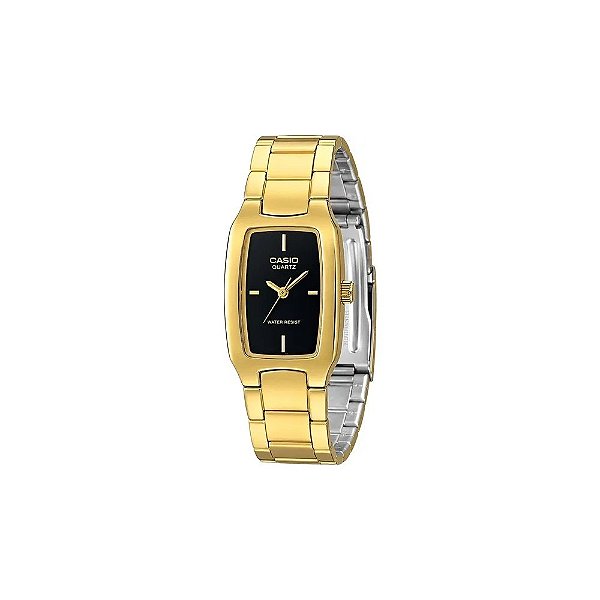Relógio Casio LTP-1165N-1CRDF Analógico Feminino - Dourado/Preto