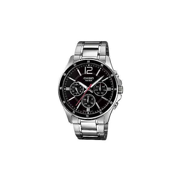 Relógio Casio MTP-1374D-1AVDF Masculino Prata