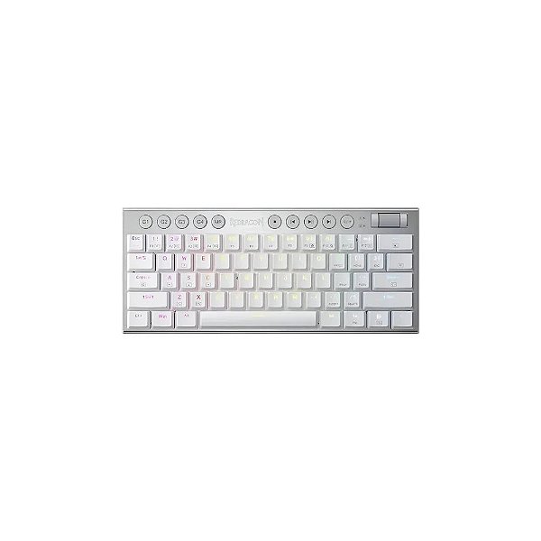 Teclado Mecânico Redragon Horus Mini K632 W-RGB - Branco