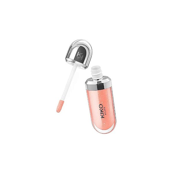 Batom Líquido Labial Kiko Milano 3D Hydra - 03 Pêssego Perolado Apricot