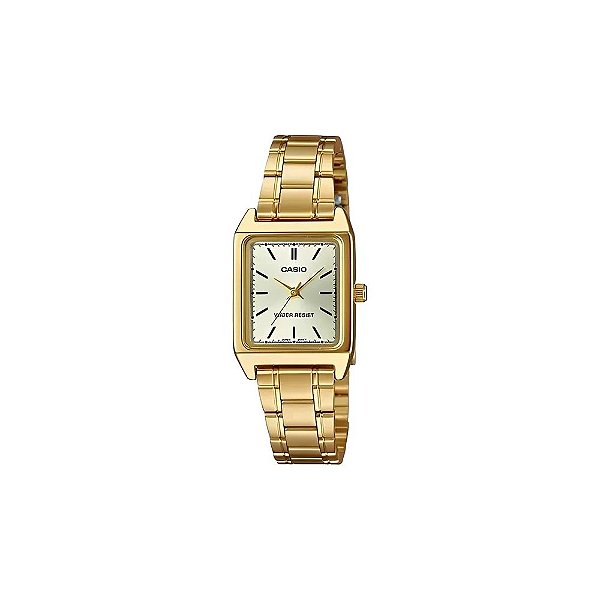 Relógio Casio LTP-V007G-9EUDF Analógico Feminino - Dourado