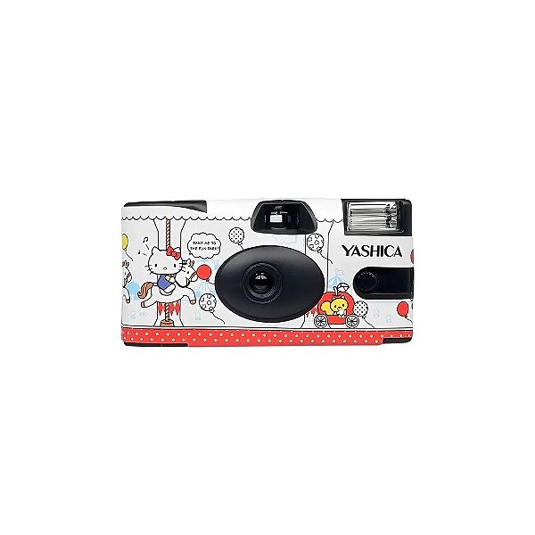 Câmera Yashica de Filme Descartável Hello Kitty Playground
