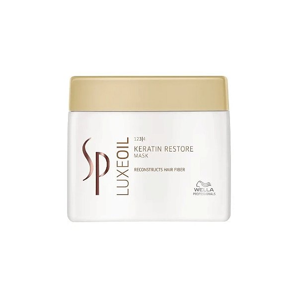Máscara Capilar Wella Professionals SP Luxe Oil Keratin Restore - 400ml