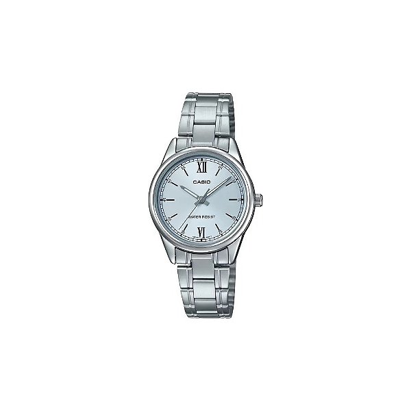 Relógio Casio LTP-V005D-2B3UDF Analógico Unissex - Prata