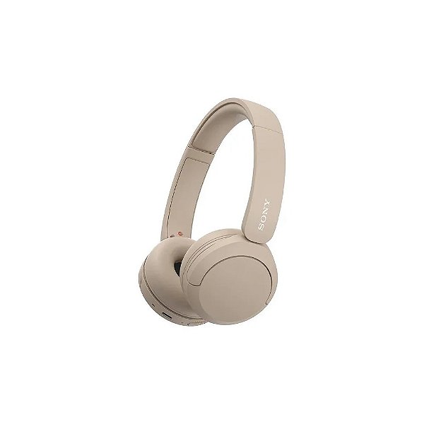 Fone de Ouvido Sony WH-CH520 Bluetooth - Bege