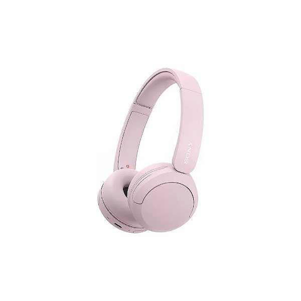 Fone de Ouvido Sony WH-CH520 Bluetooth - Rosa