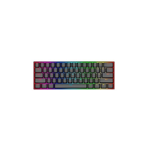 Teclado Gamer Redragon Dragonborn K630 RGB Switch Red USB - Preto