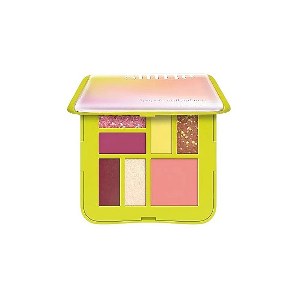 Paleta de Sombras Pupa Milano Life In Color 7 Tons - 003 Verde