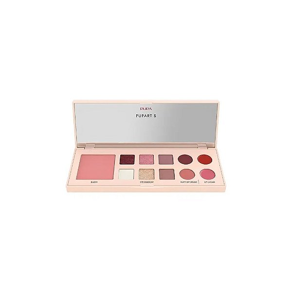 Paleta de Maquiagem Pupa Milano Pupart s - 001 Marfim