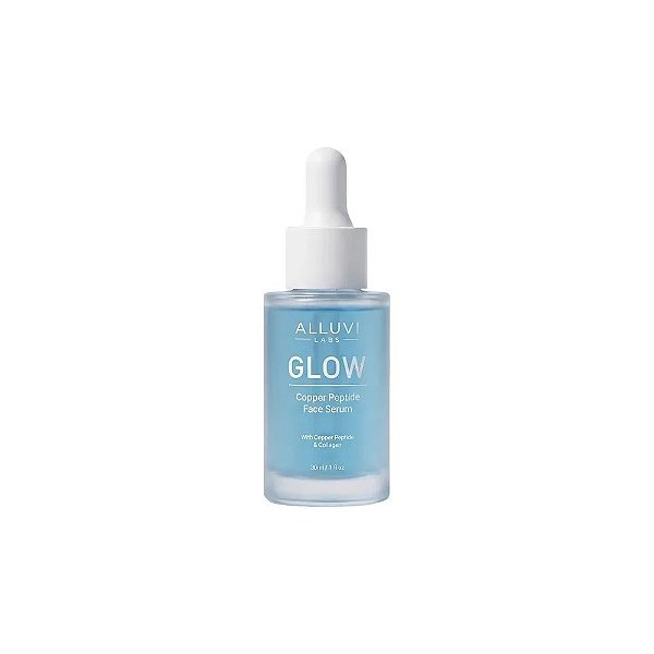 Sérum Facial Alluvi Labs Glow Copper Peptide - 30ml
