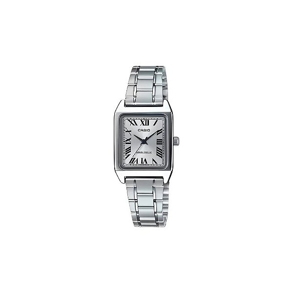 Relógio Casio LTP-V007D-7BUDF Analógico Feminino - Prata/Prata
