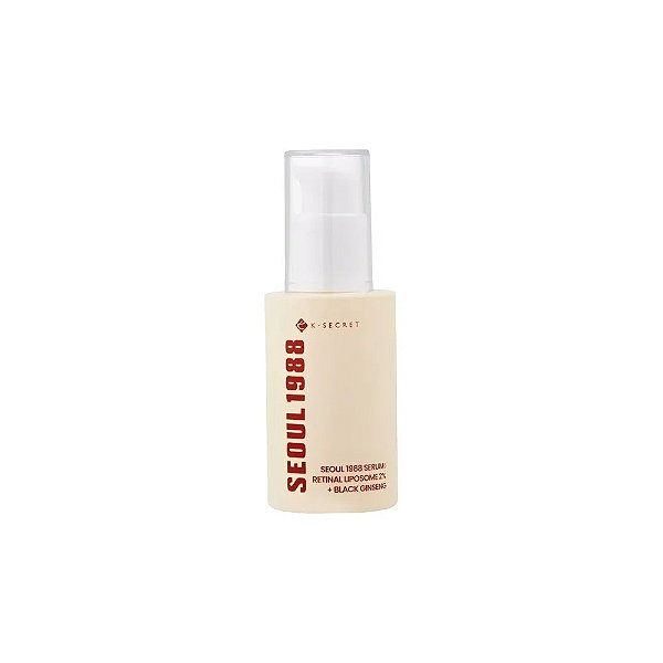 Sérum Facial K-Secret Seoul 1988 Retinal Lipossoma 2% + Ginseng Preto - 30ML