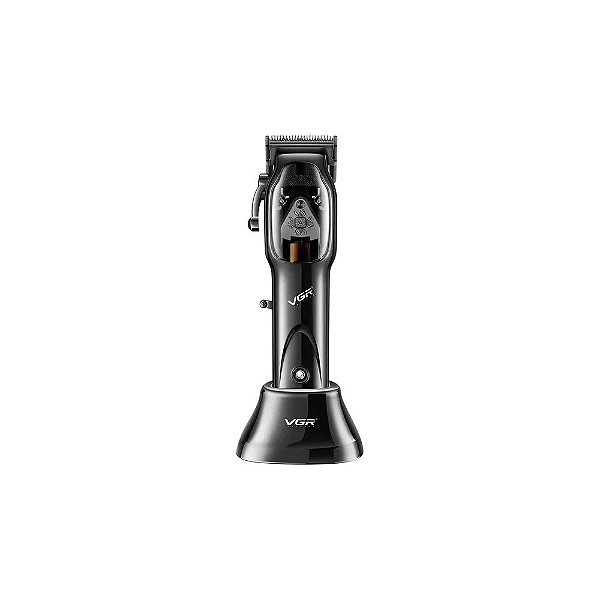 Cortador de Cabelo Recarregável VGR V-653 - Preto