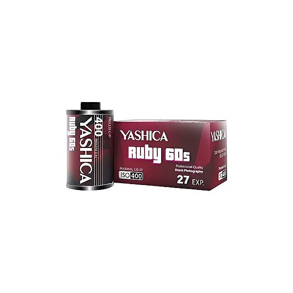 Filme Yashica Ruby 60S 35mm Edição Limitada (27 Exposições)