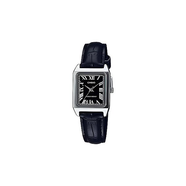 Relógio Casio LTP-V007L-1BUDF Analógico Feminino Preto/Prata/Preto