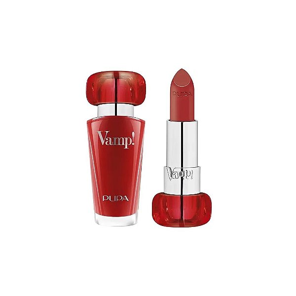 Batom Pupa Milano Vamp! - 304 Red Flame