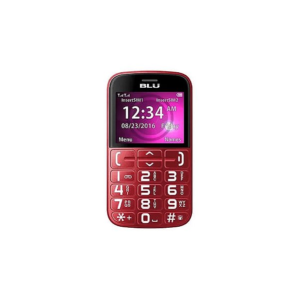 Jogo Blu Joy J012 Dual 32 MB - Vermelho