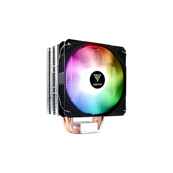 Cooler para CPU Gamdias Boreas E1-410 ARGB 120 MM PWM - Preto