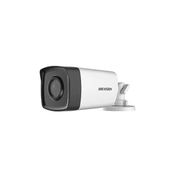 Câmera de Vigilância Hikvision Bullet DS-2CE17D0T-IT5F 3.6MM 1080P Externa - Branco/Preto