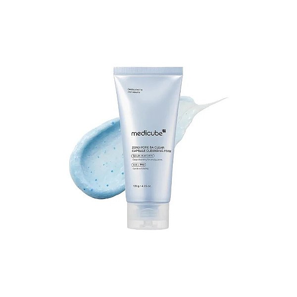 Espuma de Limpeza Facial Medicube Zero Pore Sa Clear Capsule - 120g