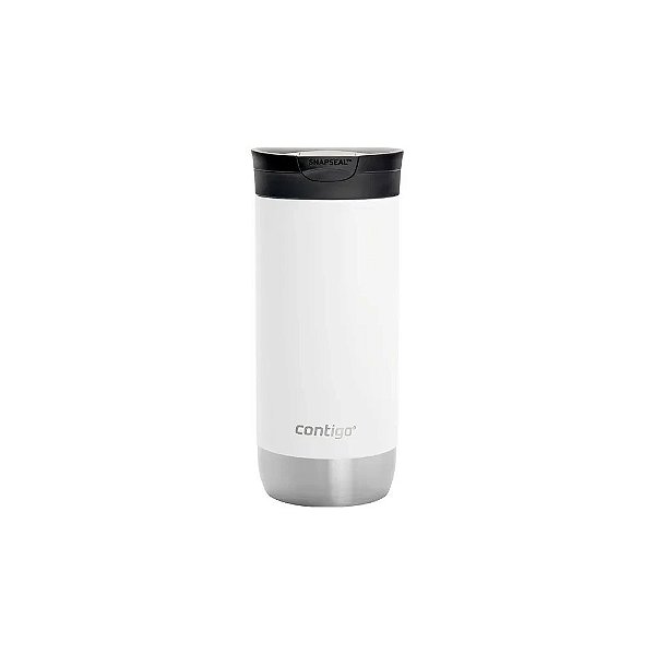 Copo Térmico Contigo Huron 2.0 Snapseal Branco 473ML
