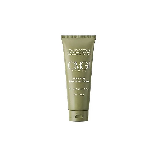 Máscara Facial Omg! Seoul Zero Poro Matcha Mud Wrapping - 100g
