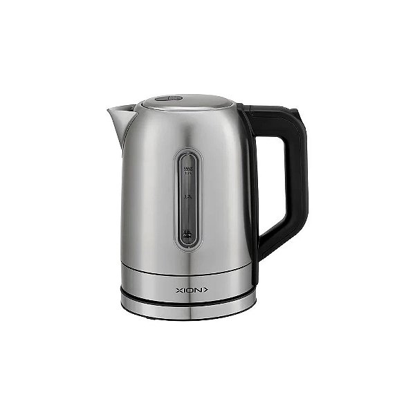 Jarra Elétrica Xion XI-GL38 2200 W 220V - Prata/Preto 1.7 L
