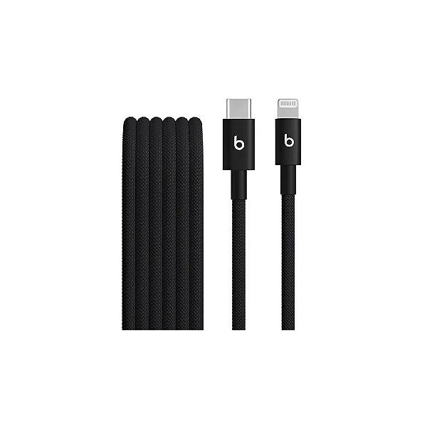 Cabo Beats USB-C para Lightning MDGK4ZM/A - Preto Bolt 1,5 Metros