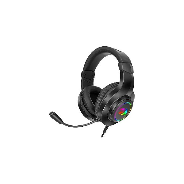 Fone de Ouvido Gamer Redragon Hylas H260 RGB - Preto