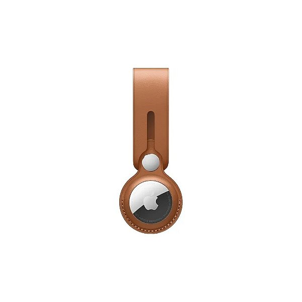 Estojo Protetor Apple para AirTag Leather Loop MX4A2ZM/A - Marrom