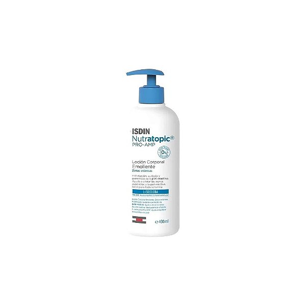 Loção Corporal Isdin Nutratopic Pro Amp Emoliente - 400ML