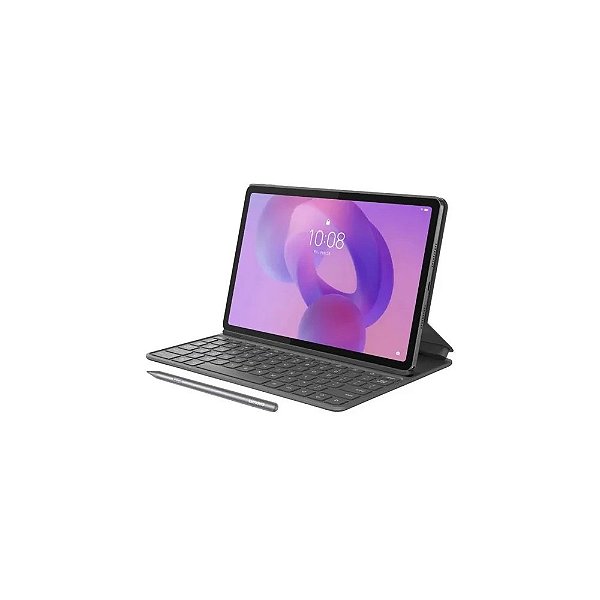 Tablet Lenovo Idea Tab TB-336ZU Tela 11" 256GB 8GB de Memória RAM + Teclado + Capa + Caneta - Cinza