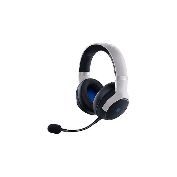 Headset Gamer Razer Kaira Pro Hyperspeed RZ04-04030200-R3U1 Sem Fio para PS5 - Branco