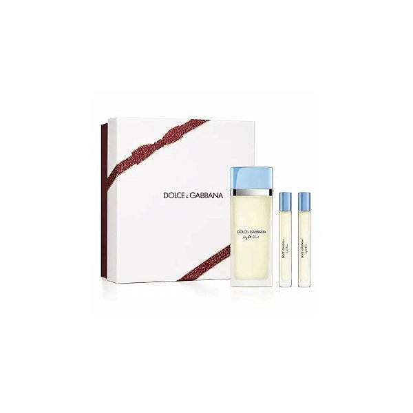 Kit Perfume Dolce & Gabbana Light Blue Eau de Toilette Feminino 100ML + 10ML