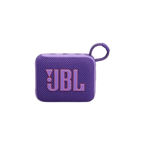 Caixa de Som Portátil JBL Go 4 Bluetooth - Roxo