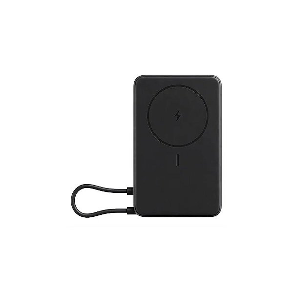Carregador Portátil Xiaomi Magnetic Power Bank BHR08P9GL 10000mAh - Preto