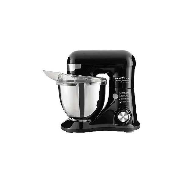 Batedeira Planetária Britania Modelo BBP760P Preta 220V