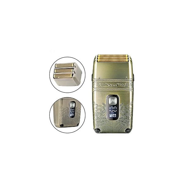 Barbeador VGR V-335 Profissional com LCD