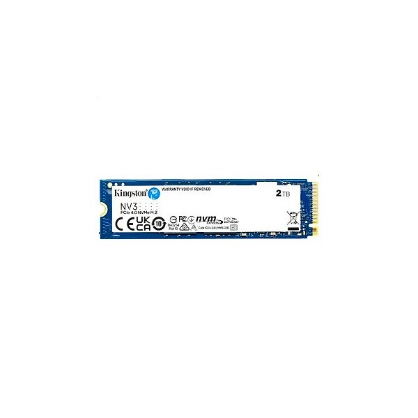 SSD M.2 2TB Kingston NV3 2280 Nvme SNV3S/2000G 6000/5000 MB/s Geração 4