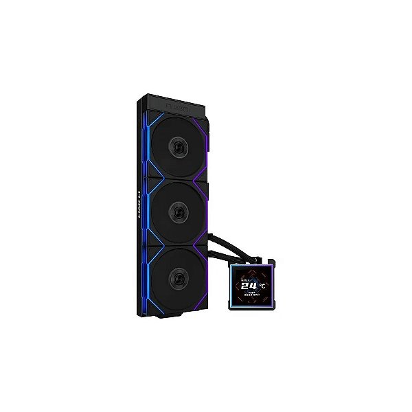 Cooler de Água Lian Li Hydroshift II LCD-s 360TL Preto